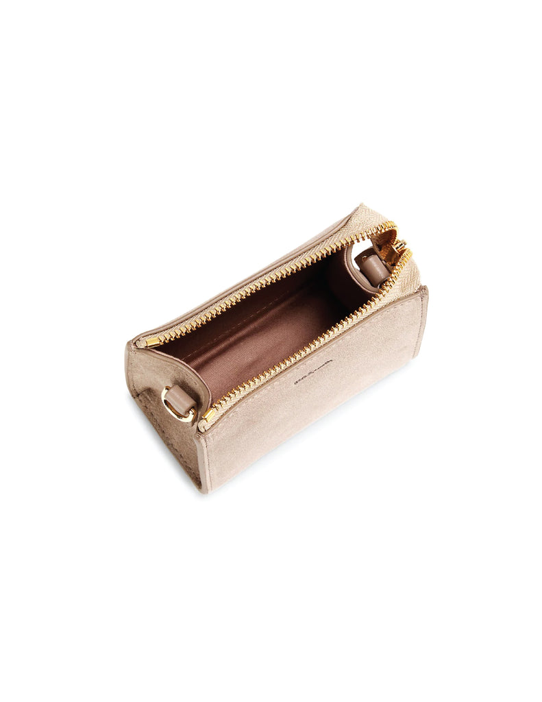 Lip Gloss Crossbody Bag | Tan