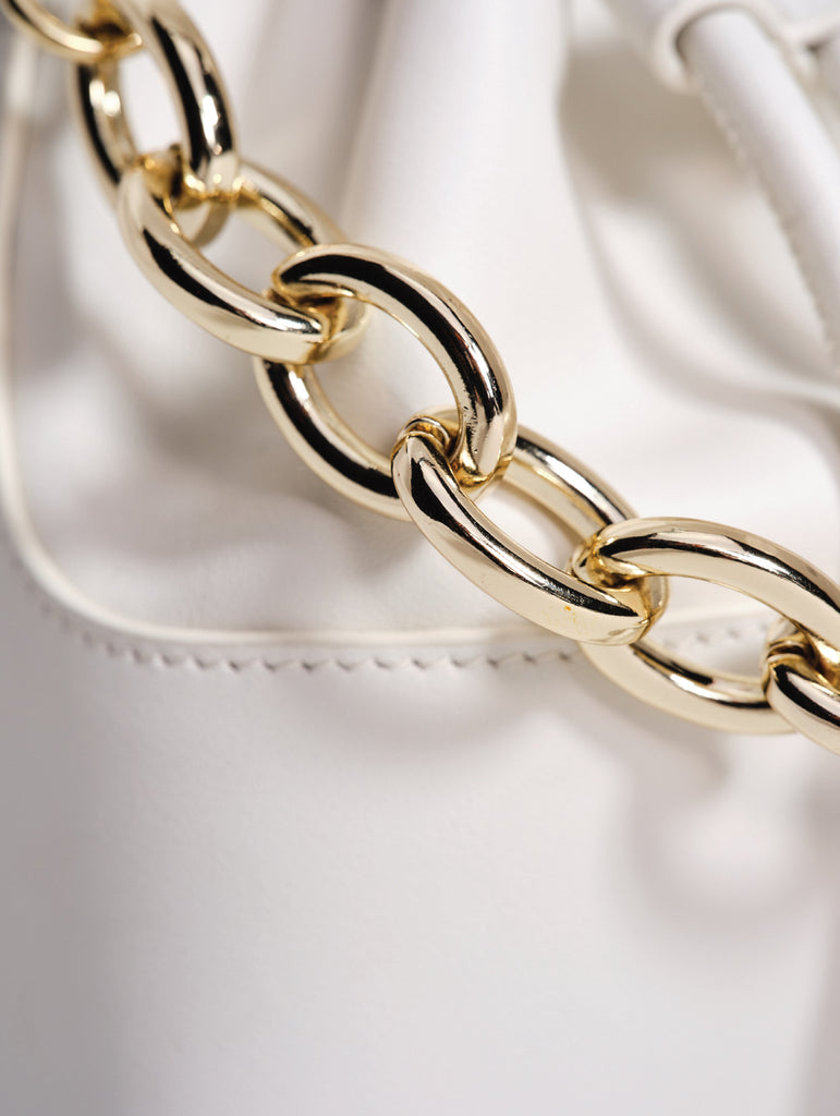 The Mini Bonnie Bucket | White