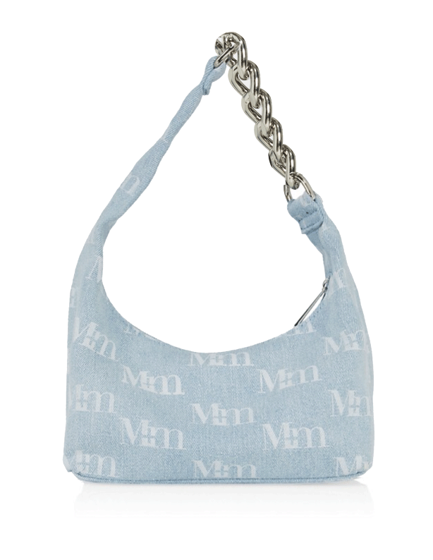 MAX+min Denim Hobo Bag